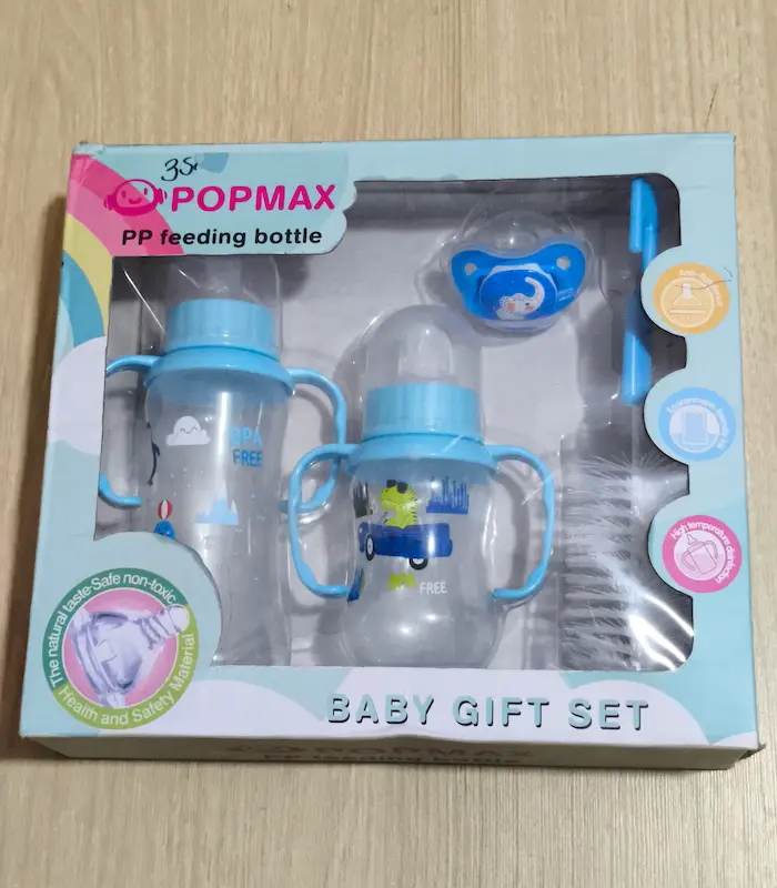 17899199829455957721653642514377 Set de Regalo para Bebé Azul - Imagen 1